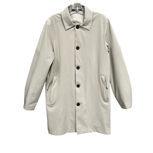 Selected Homme beige trench coat Small Water Repellant Neutral top coat lined